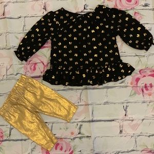 Cute Outfit Set for 0-3Mo Baby Girl - New No Tags